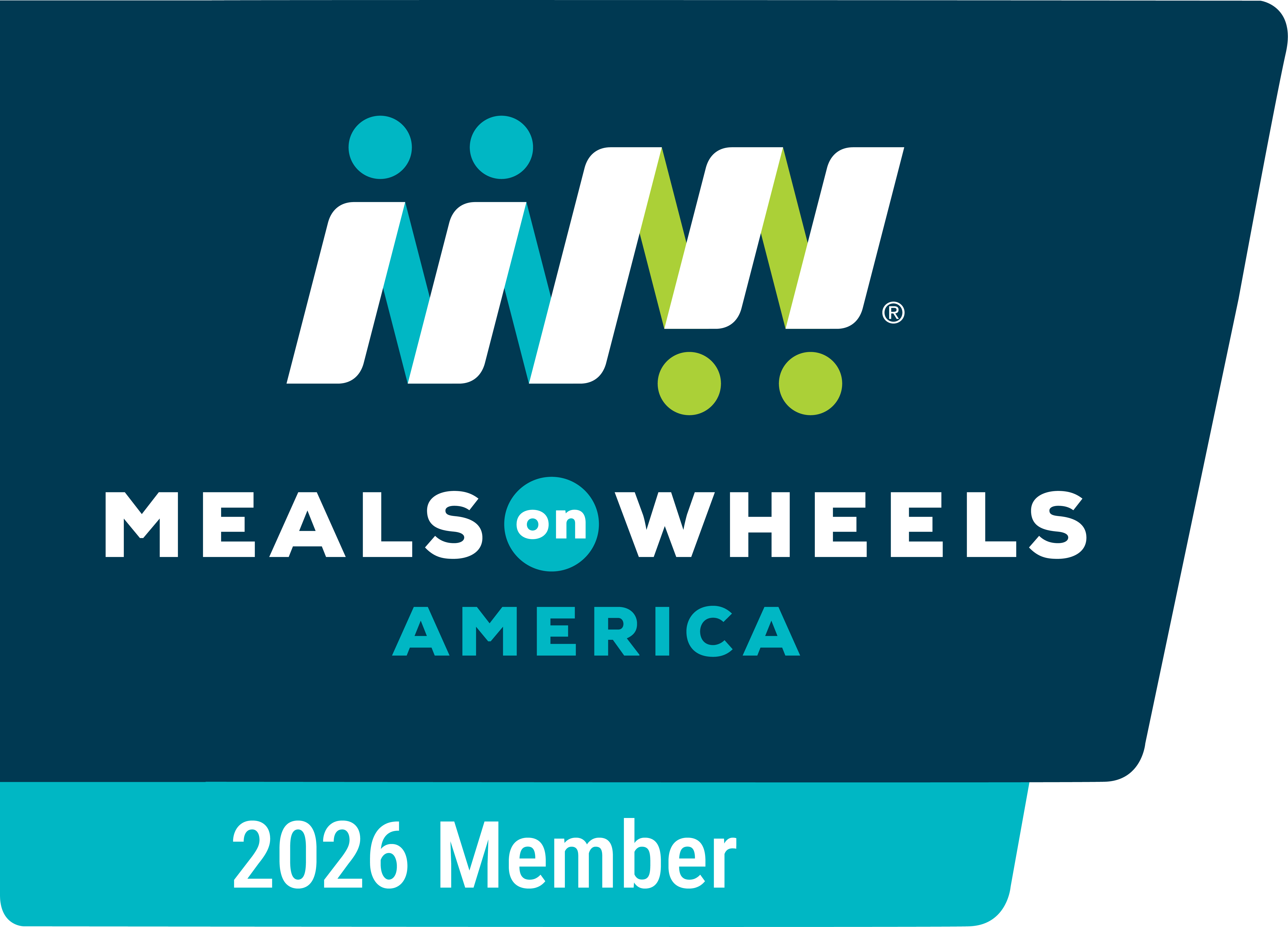Meals on Wheels America 2026 Member Badge